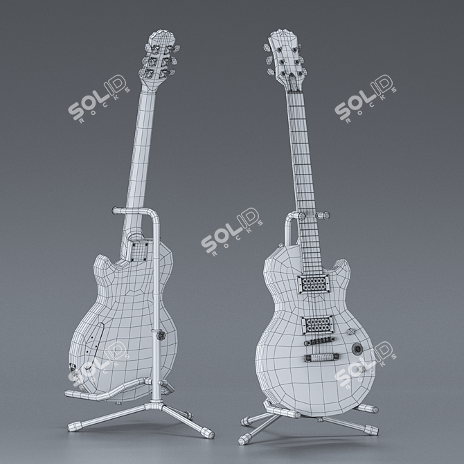 Epiphone Les Paul Special II Electric Guitar 3D model image 1