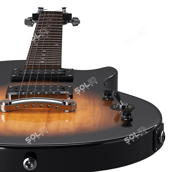 Epiphone Les Paul Special II Electric Guitar 3D model image 3