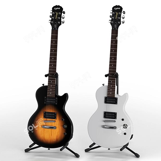 Epiphone Les Paul Special II Electric Guitar 3D model image 5