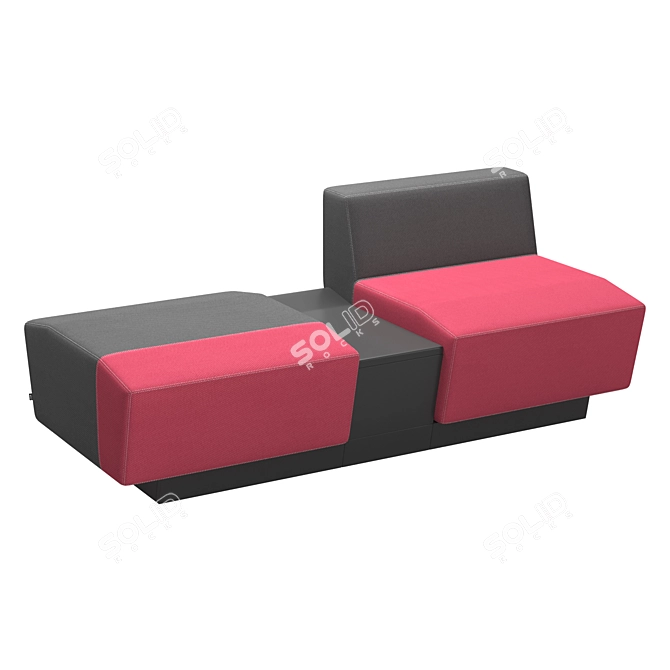 COR Affair: Stylish and Versatile Sofa Set 3D model image 2