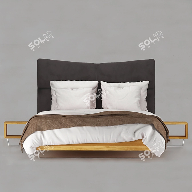 CozySlip Bed Town 3D model image 9