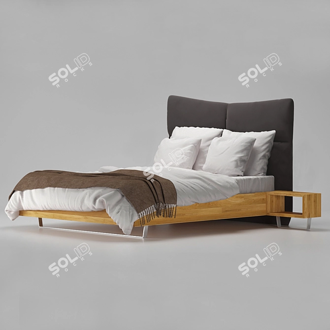 CozySlip Bed Town 3D model image 11