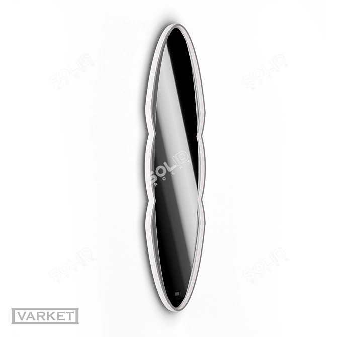 Futuristic Mirror Varket 3D model image 5