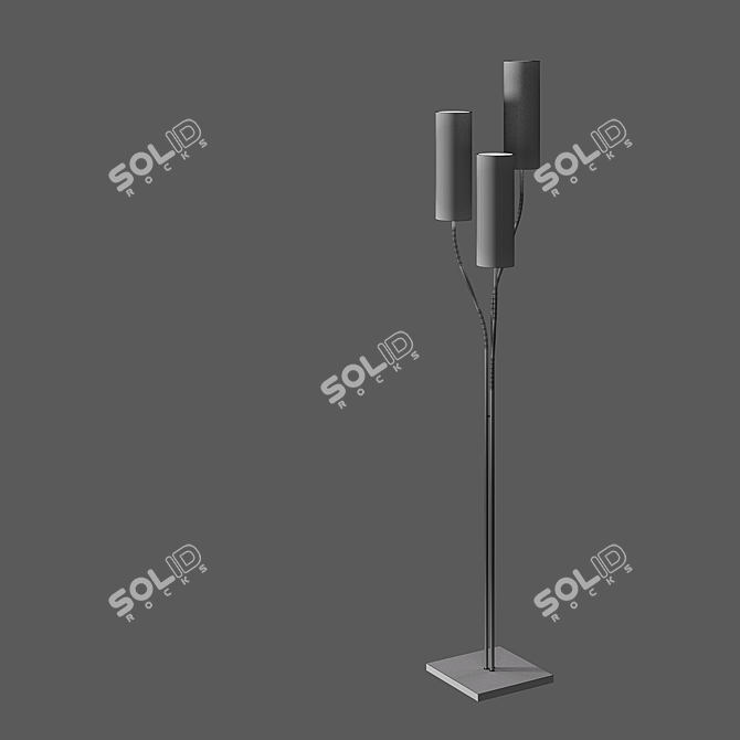 Porta Romana Hydra Floor Lamp 3D model image 2