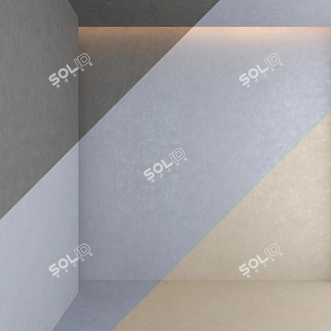 Luxury Decorative Plaster: High-Quality Textures in Multiple Formats 3D model image 2