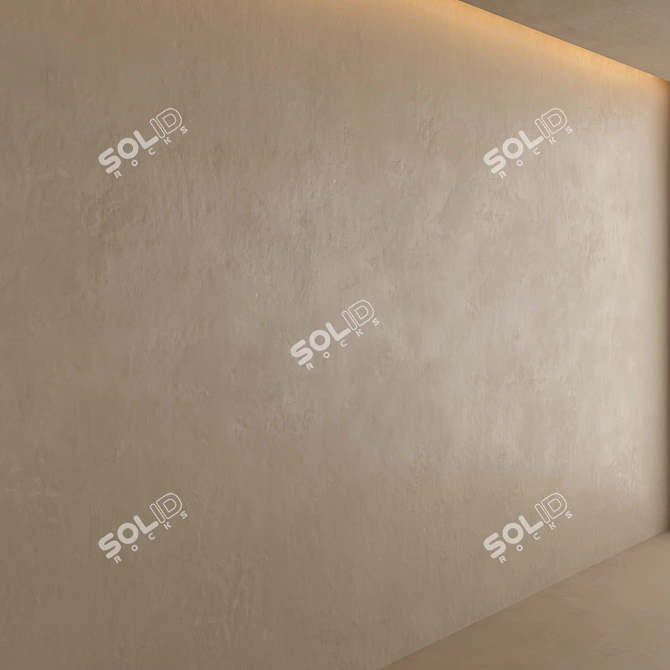 Elegant Plaster Finishes 3D model image 3