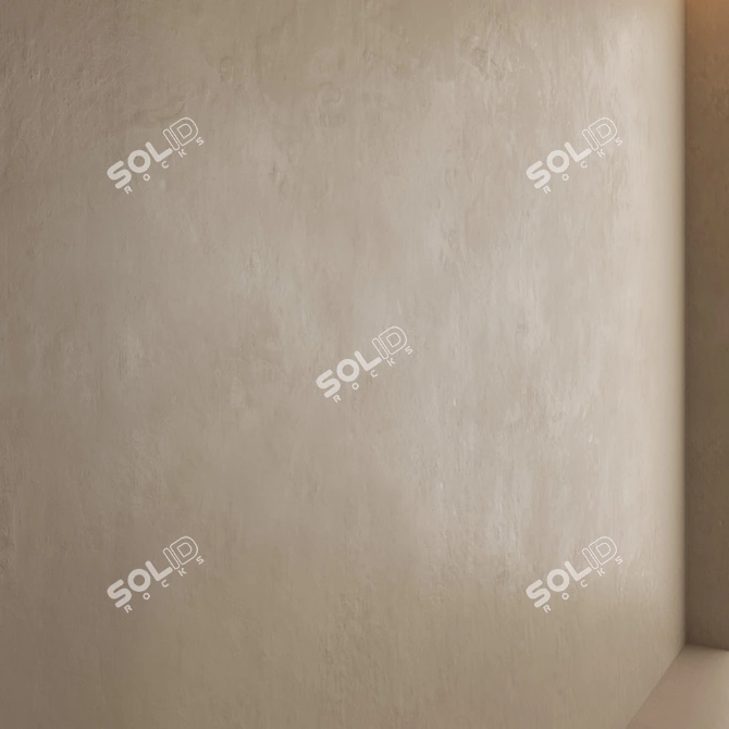 Elegant Plaster Finishes 3D model image 4