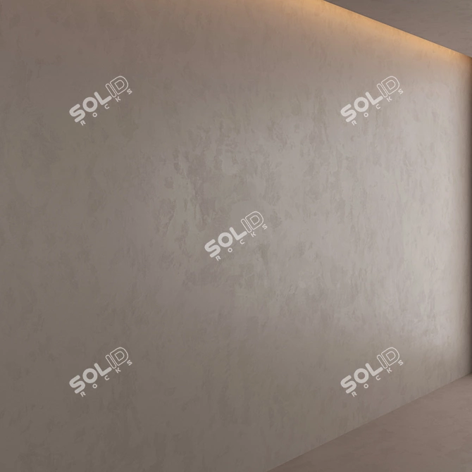 Elegant Plaster Finishes Kit 3D model image 3