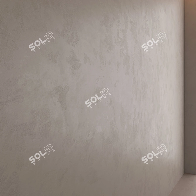 Elegant Plaster Finishes Kit 3D model image 4