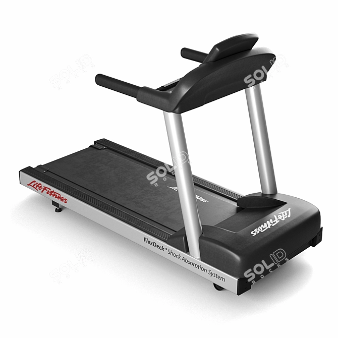 Active Series Treadmill: Top Performance 3D model image 2