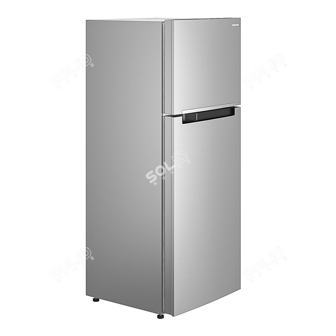 Samsung RT6000 43K6000S8: Stylish & Spacious Fridge 3D model image 3