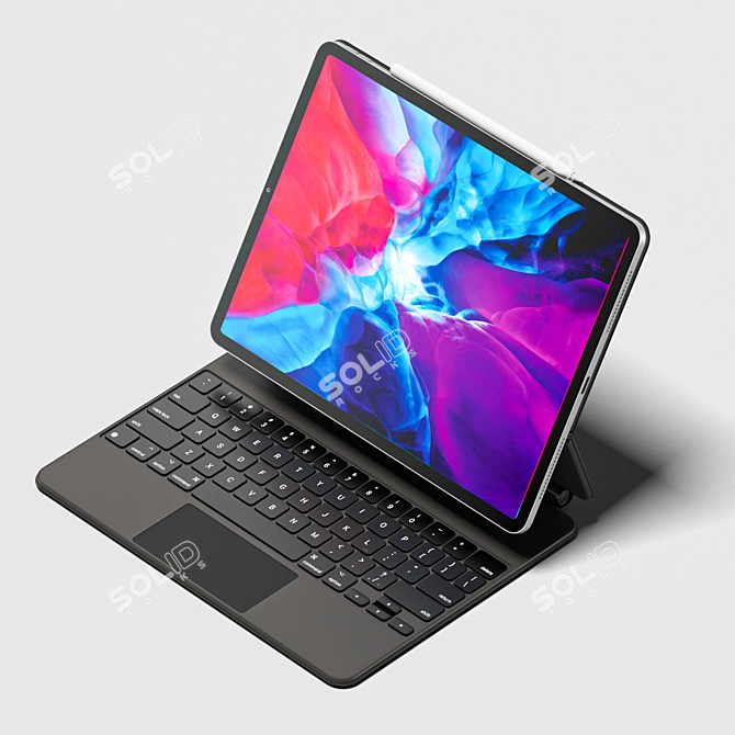 Ultimate iPad Pro 12.9 Bundle 3D model image 1