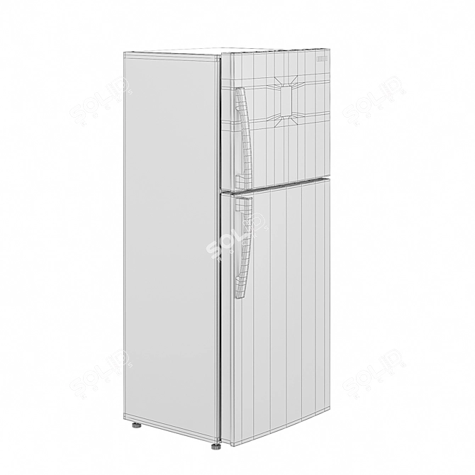 Samsung RT5000 Refrigerator RT35K5410S9 3D model image 5