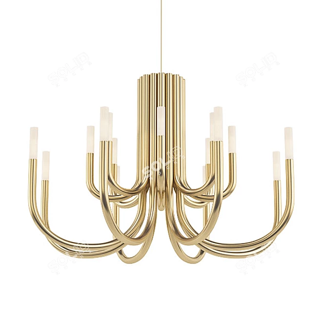 Modern Chandelier Collection 3D model image 4