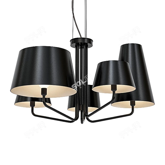 Modern Chandelier Collection 3D model image 5