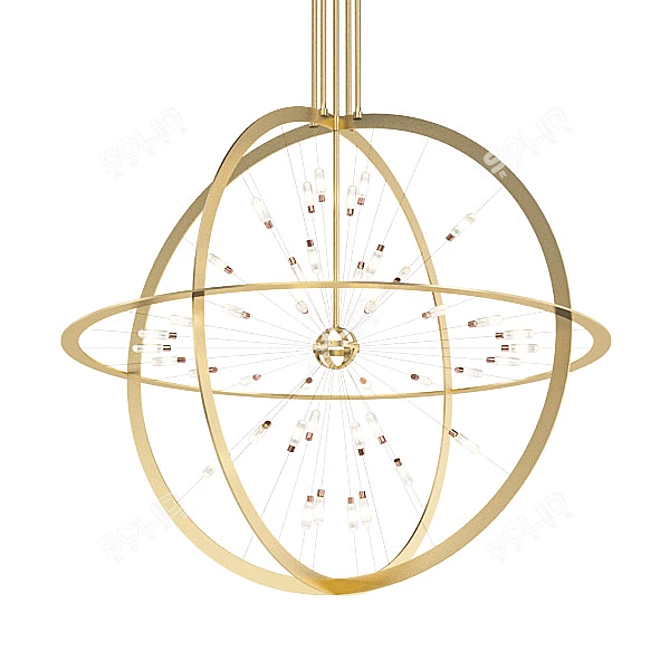 Modern Chandelier Collection: Elegant & Luxurious 3D model image 3