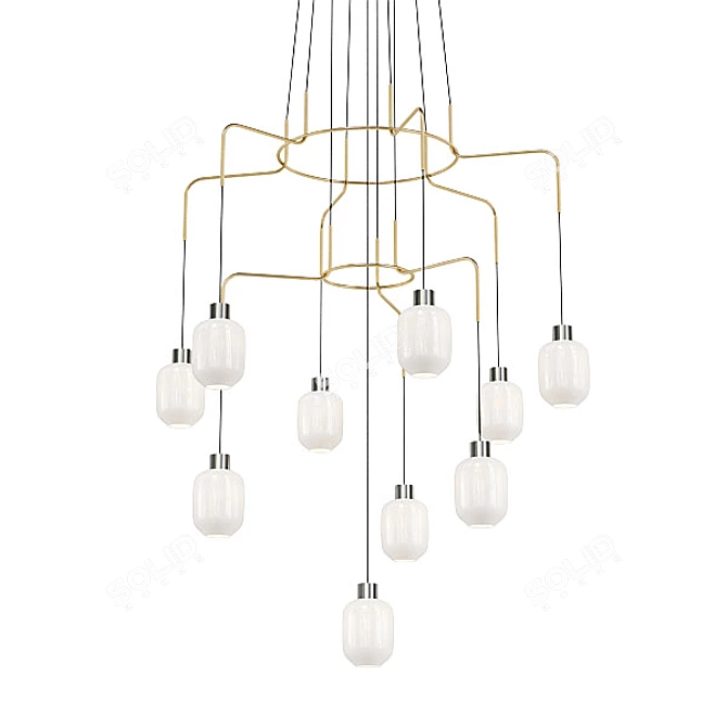 Modern Pendant Lighting Collection 3D model image 3