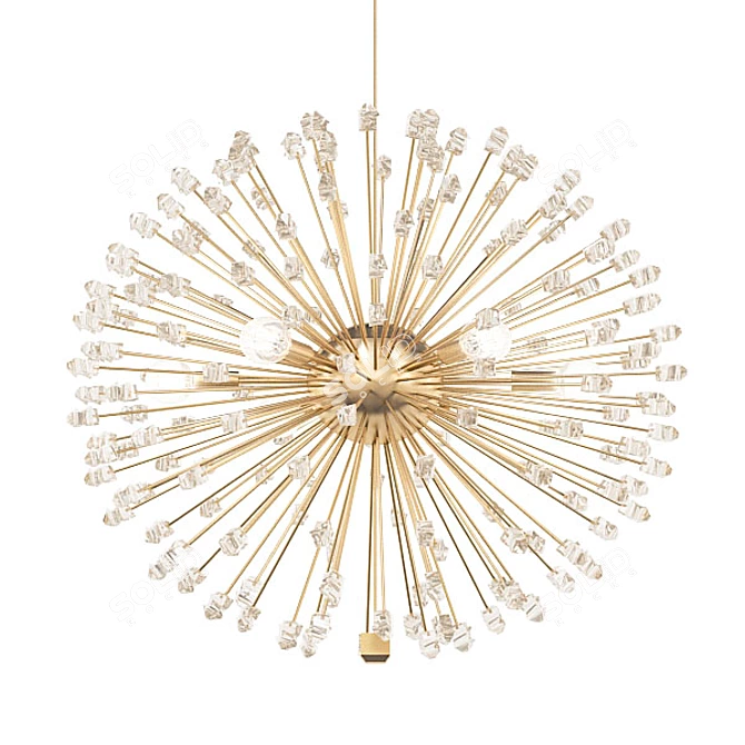 Contemporary Chandelier Collection 3D model image 5