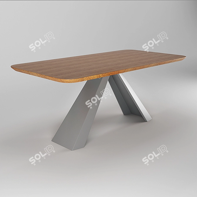 Modern Carol Table: Elegant and Functional 3D model image 4