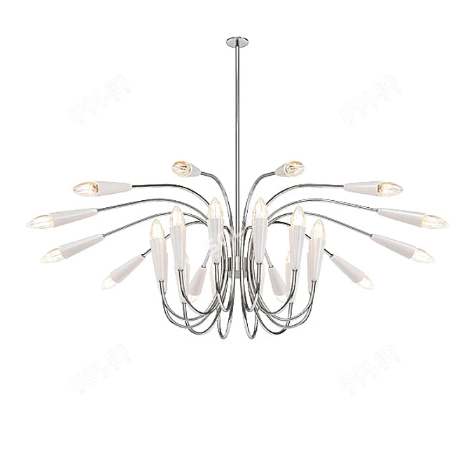 Modern Chandeliers Collection 3D model image 4
