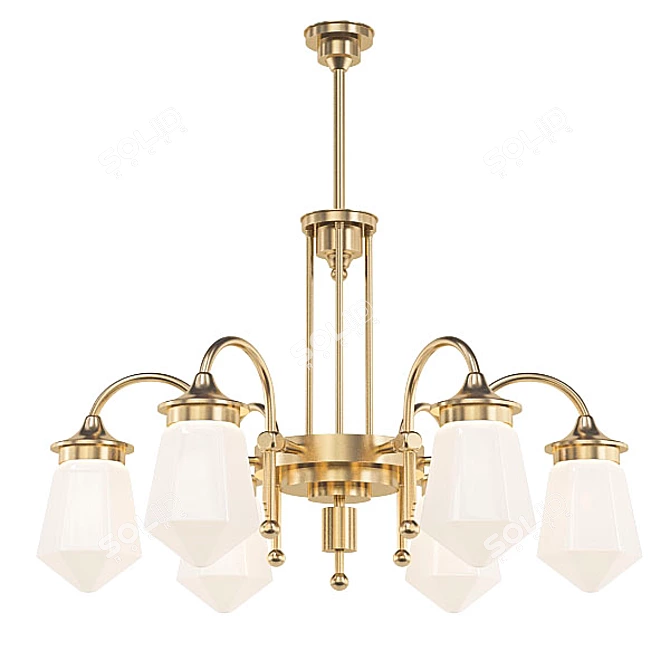 Modern Chandelier Collection 3D model image 2