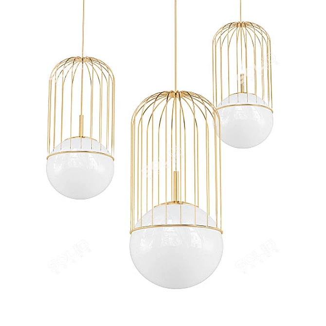 Modern Chandelier Collection 3D model image 4