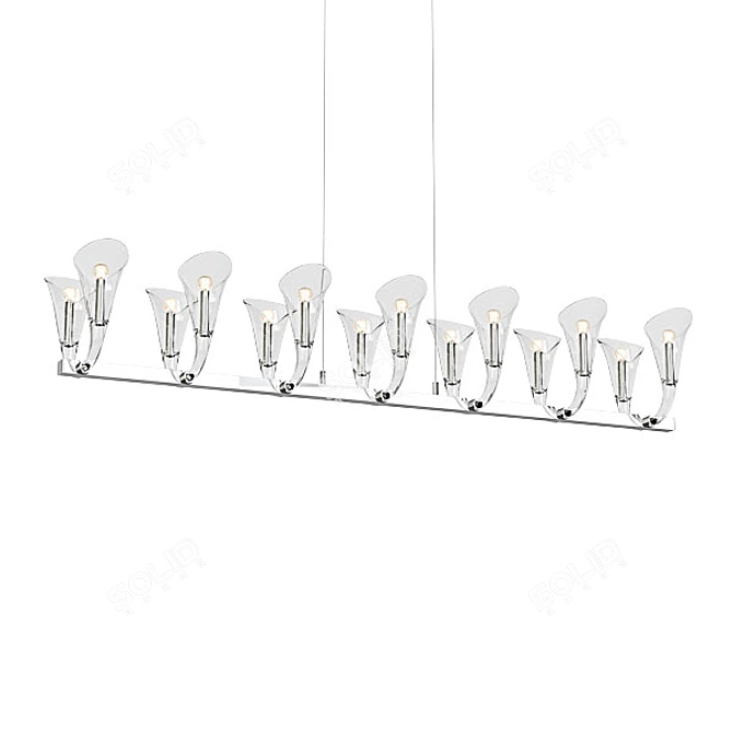 Modern Chandelier Collection 3D model image 2