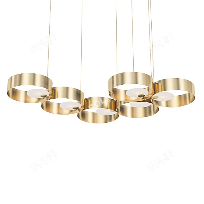 Modern Chandelier Collection 3D model image 4