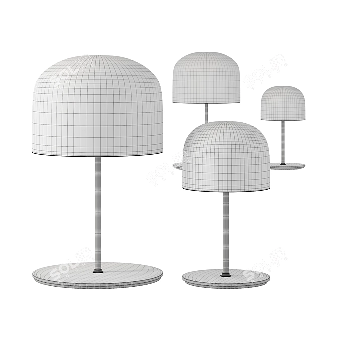 Equatore Fontana Arte Table Lamp 3D model image 2