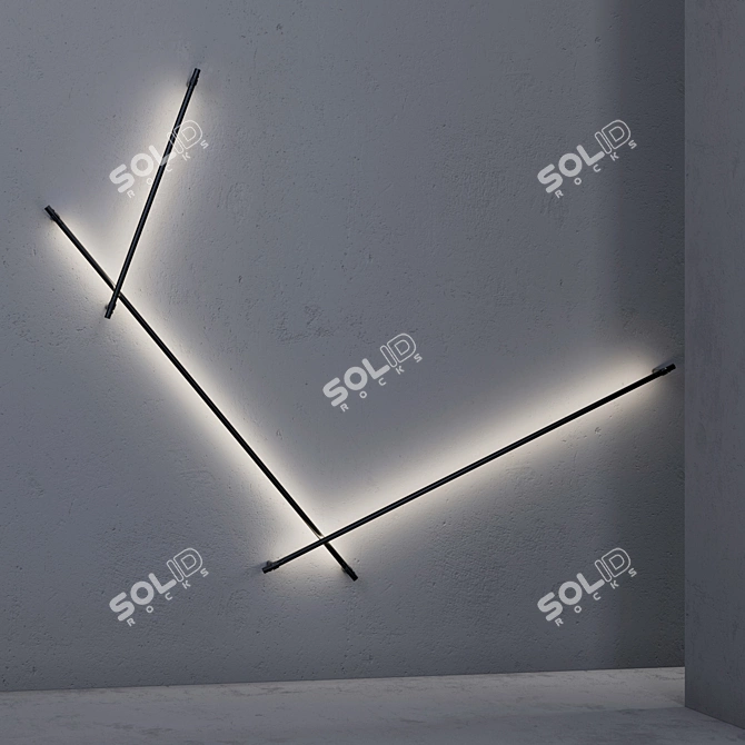 Grok TUBS Modular Wall-Pared-Mural 3D model image 2