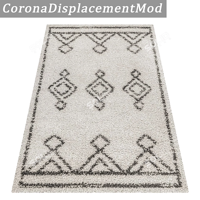 High-Quality Carpet Set with Various Textures 3D model image 4