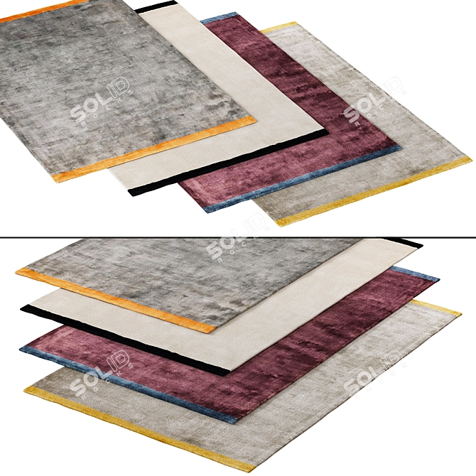 79" Spacious Carpet - Comfort & Style Combined 3D model image 2