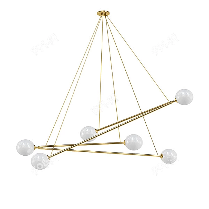 Modern Pendant Light Collection 3D model image 5
