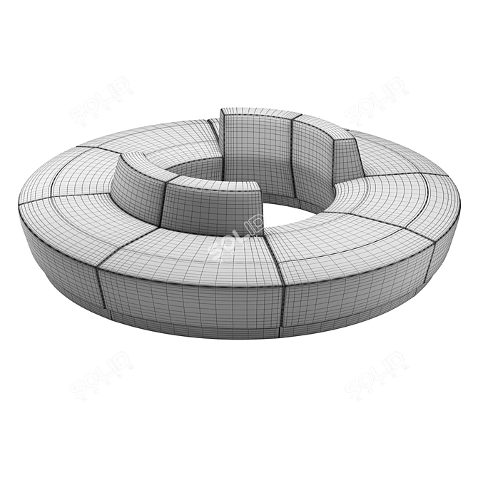 COR - Affair 04: High-Res Modular Sofas 3D model image 4