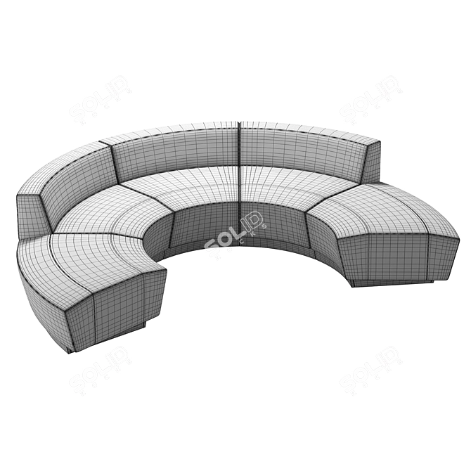 COR - Affair 04: High-Res Modular Sofas 3D model image 5