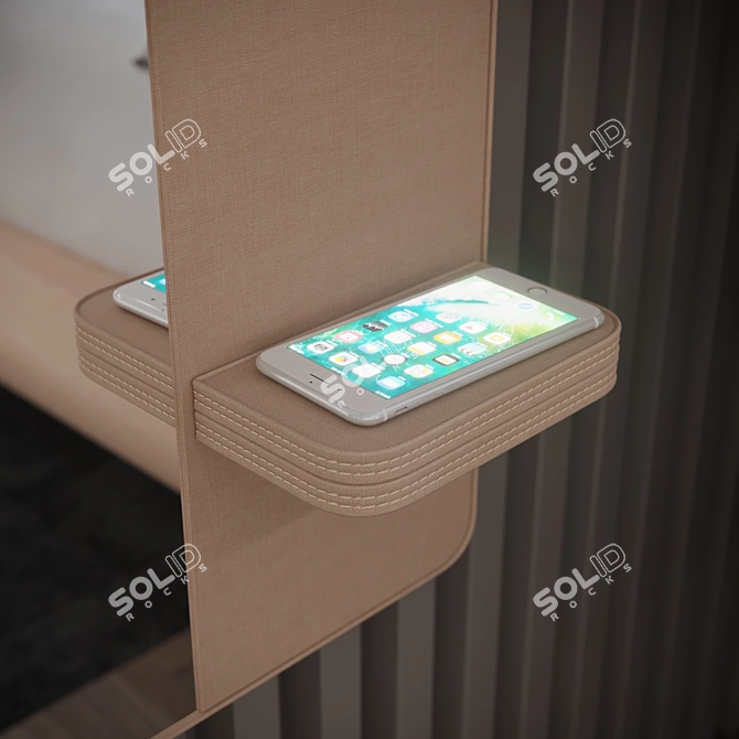 Elegant Smart Mirror Mia 3D model image 5