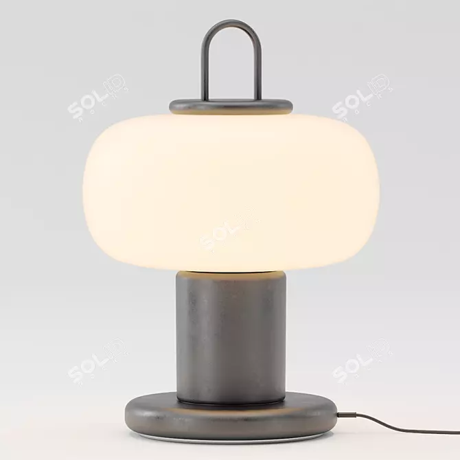 Portable Illumination: Nox Lamp 3D model image 2