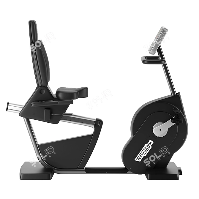 Technogym Recline Forma: Innovative and Ergonomic Recumbent Bike 3D model image 4