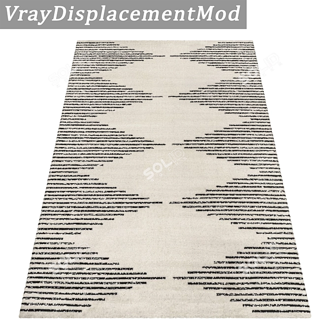 Luxury Carpets Set - High-Quality Textures 3D model image 3