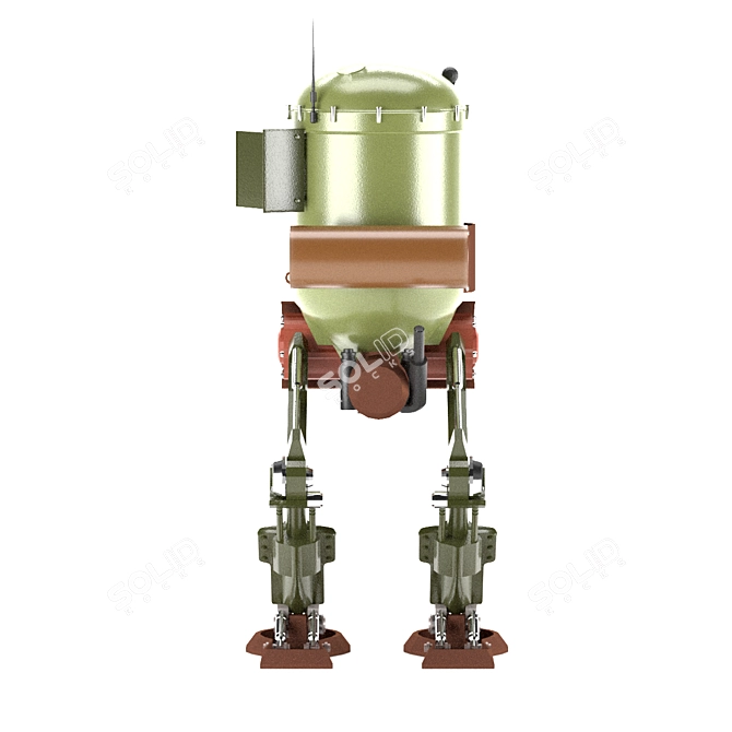 Republic's Battling Automaton 3D model image 5