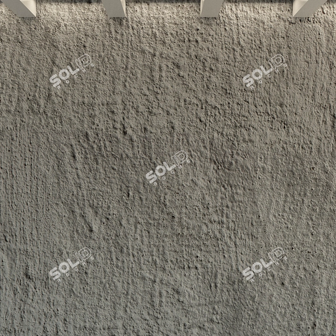 Title: Aged Concrete Wall Texture 3D model image 3