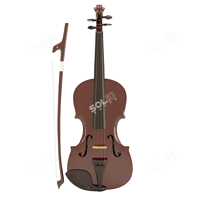 Classical Violin Parksons CV101 3D model image 2