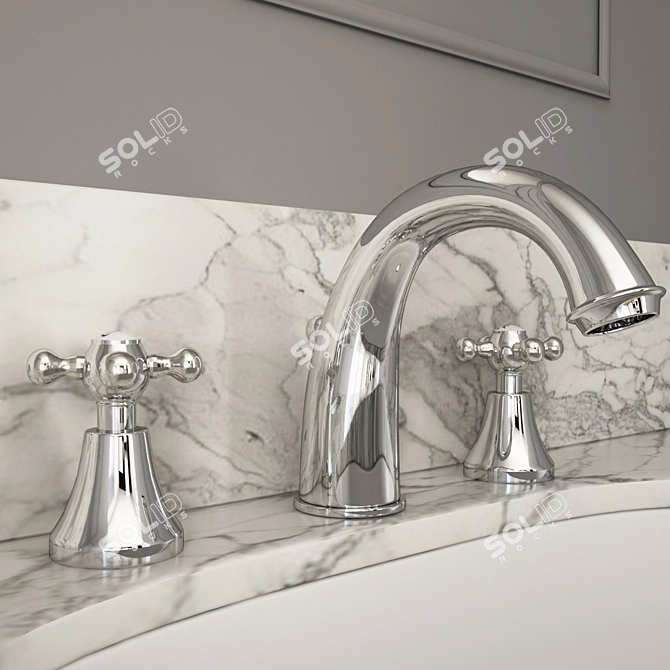 Fir Melrose 22122351000 Bathroom Faucet 3D model image 2