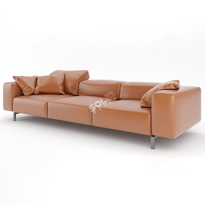 Scighera Ultra-Comfort Sofa 3D model image 3