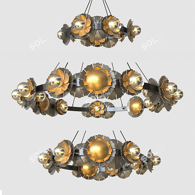 Enchanting Corbett Garden Lights 3D model image 1