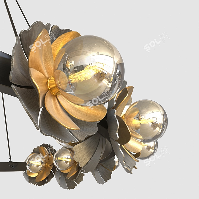 Enchanting Corbett Garden Lights 3D model image 2