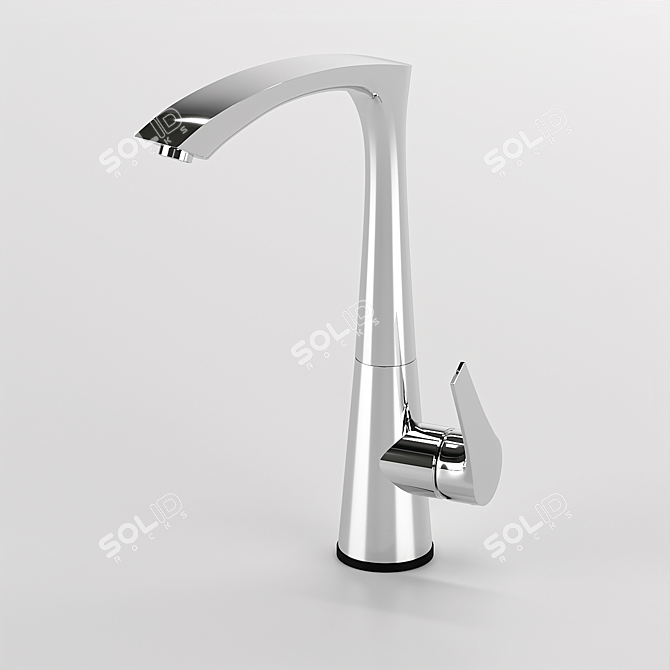 Sleek Grohe Faucet for Modern Homes 3D model image 1