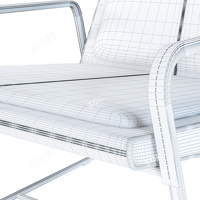 Modern Doimo Lounge Chair Vogue 3D model image 9