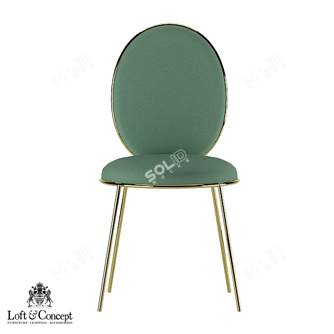 Loft Concept Chair STAY Dining 3D model image 3