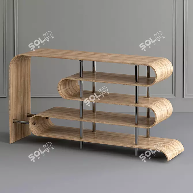 2013 Bar Table: Stylish and Functional 3D model image 1